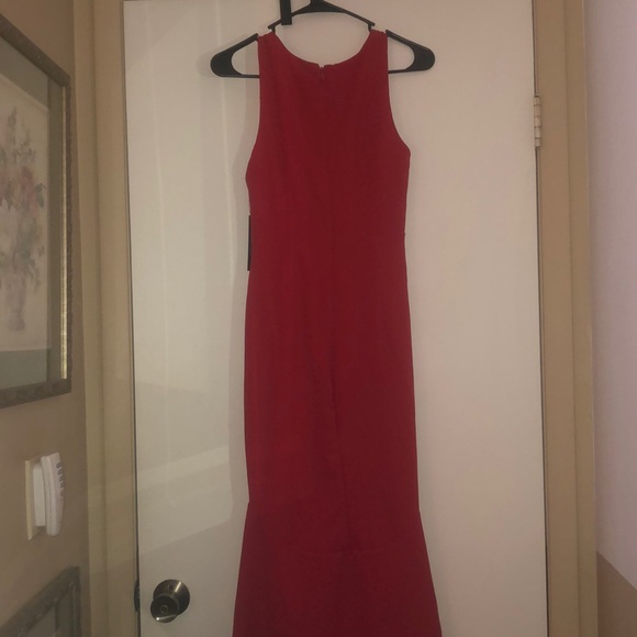 Red Cocktail Dress - Picture 4 of 5